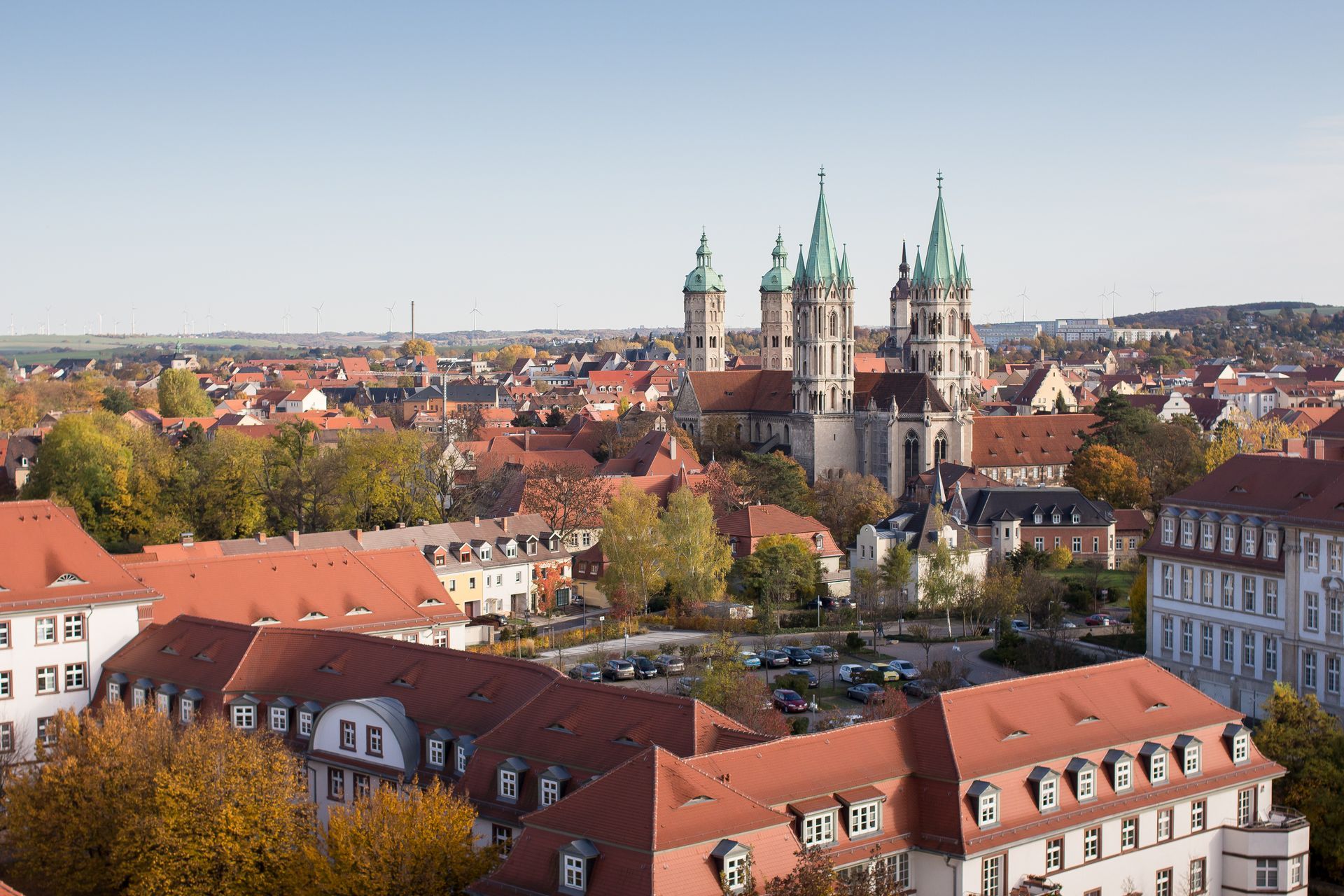 Naumburg (Saale)_Blick auf den Dom St. Peter und Paul, UNESCO-Welterbe