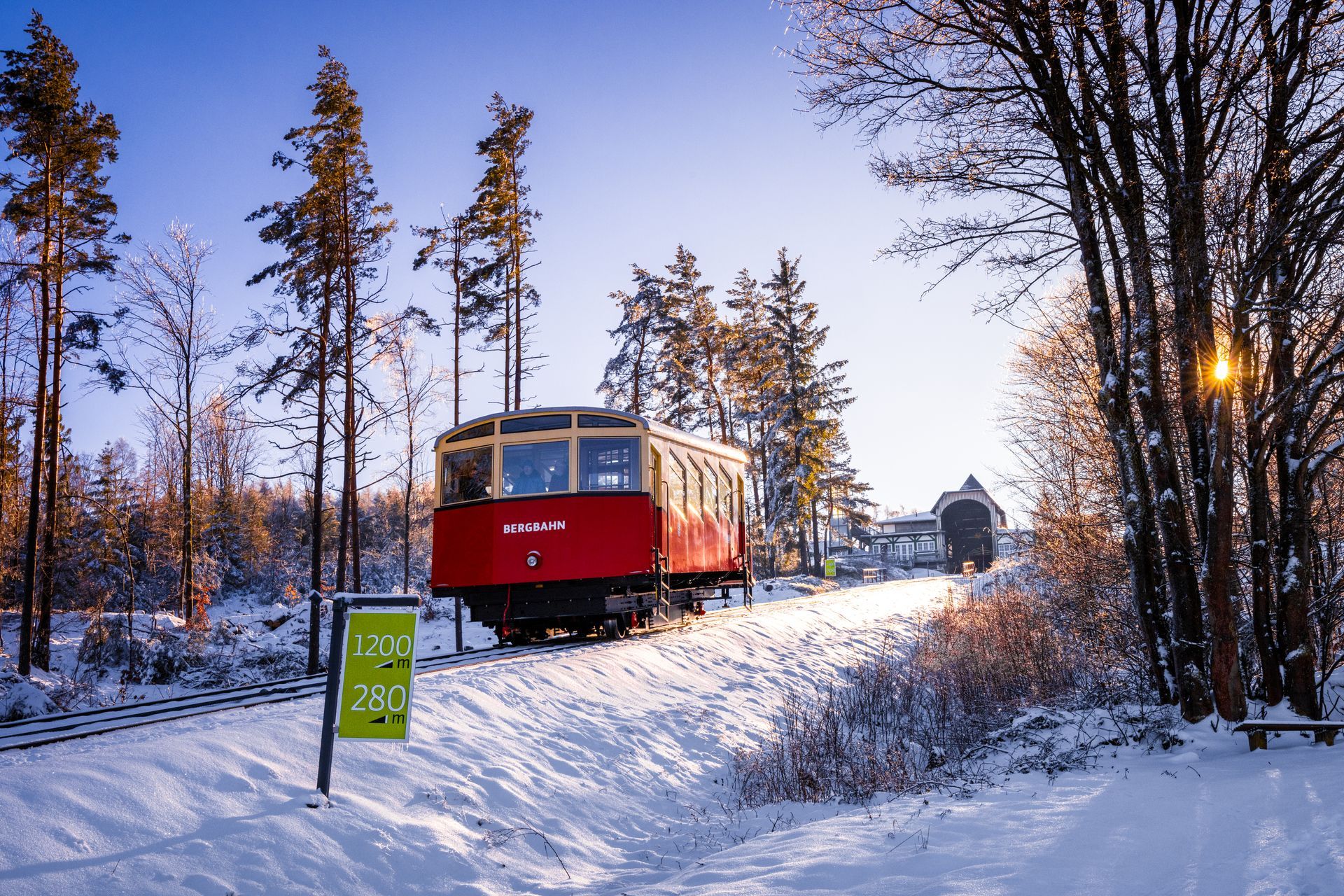 Thüringer Bergbahn Winter