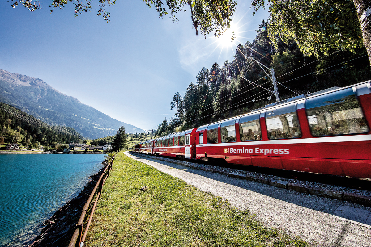 Im Panoramawagen durchs Puschlav