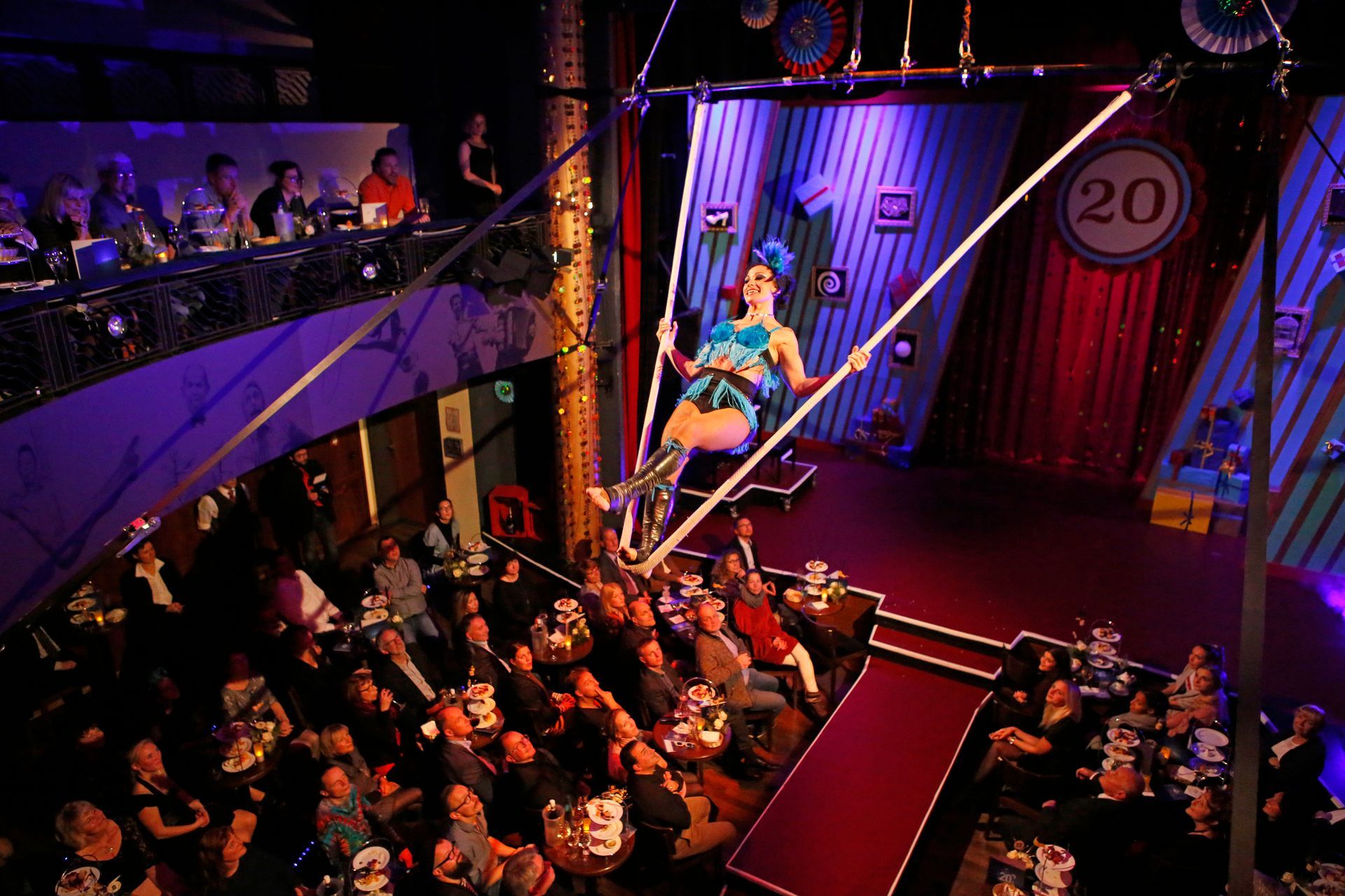 Krystallpalast Varieté Leipzig: Geburtstagsparty und "La Fête", Leipzig, 16.11.2017